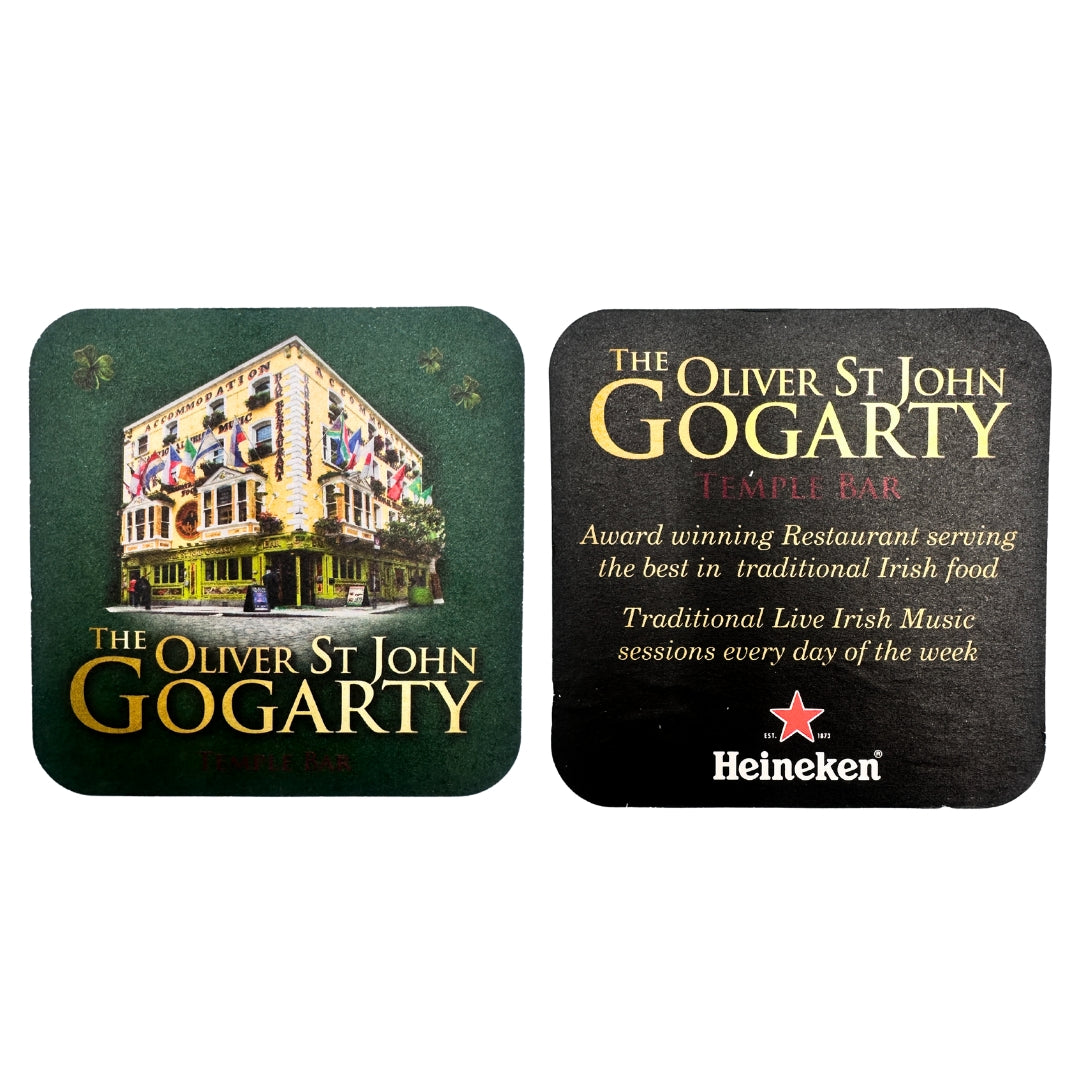 Oliver St. John Gogartys Beer Mats