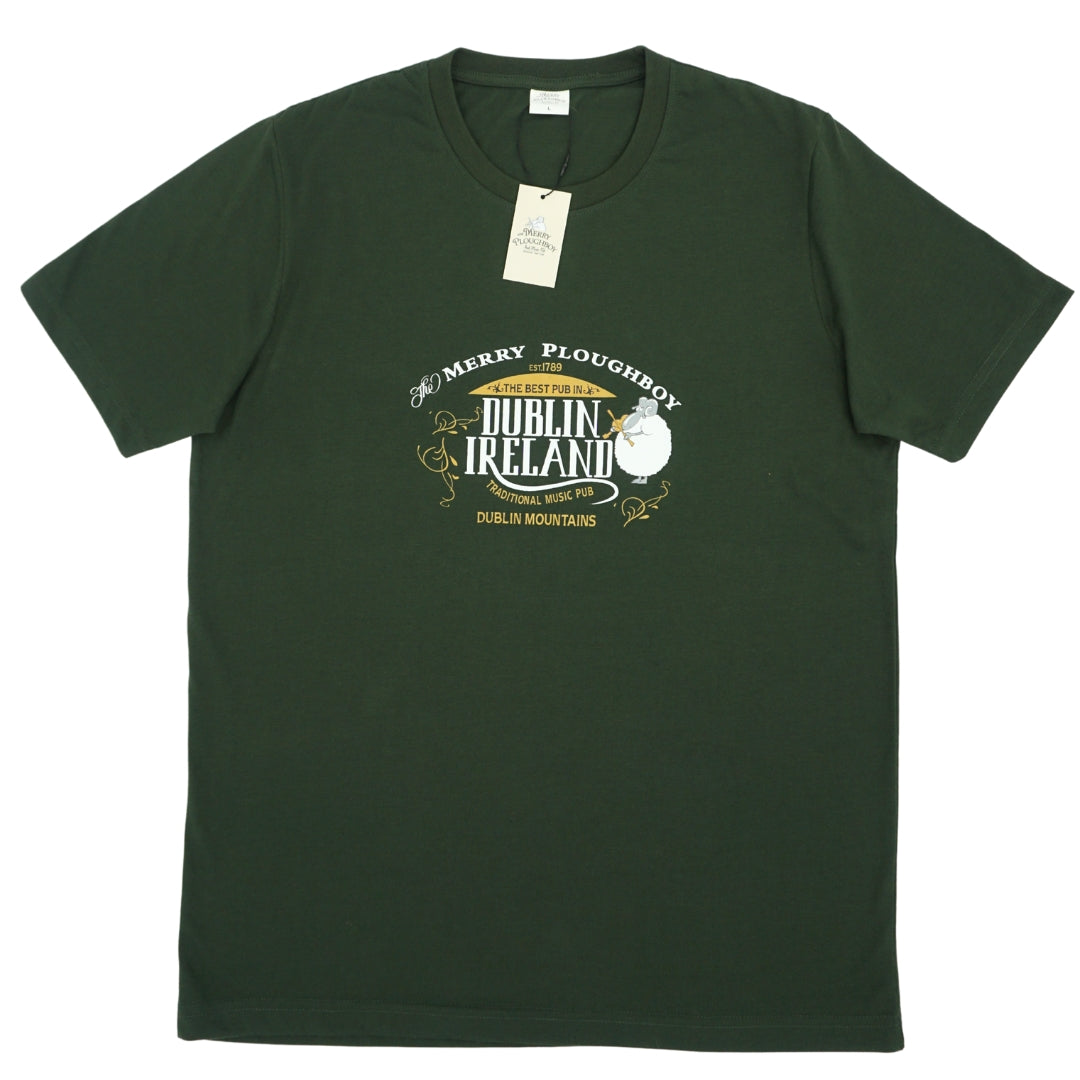 The Merry Plougboy T-Shirt Green