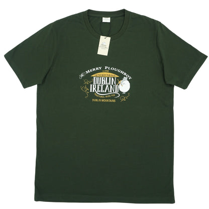 The Merry Plougboy T-Shirt Green