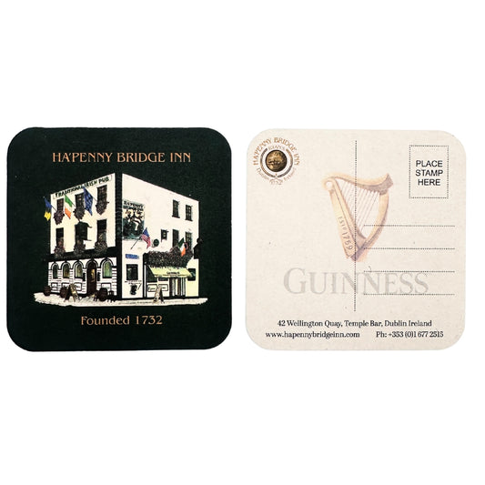 The Ha'Penny Bridge Inn Beer Mat
