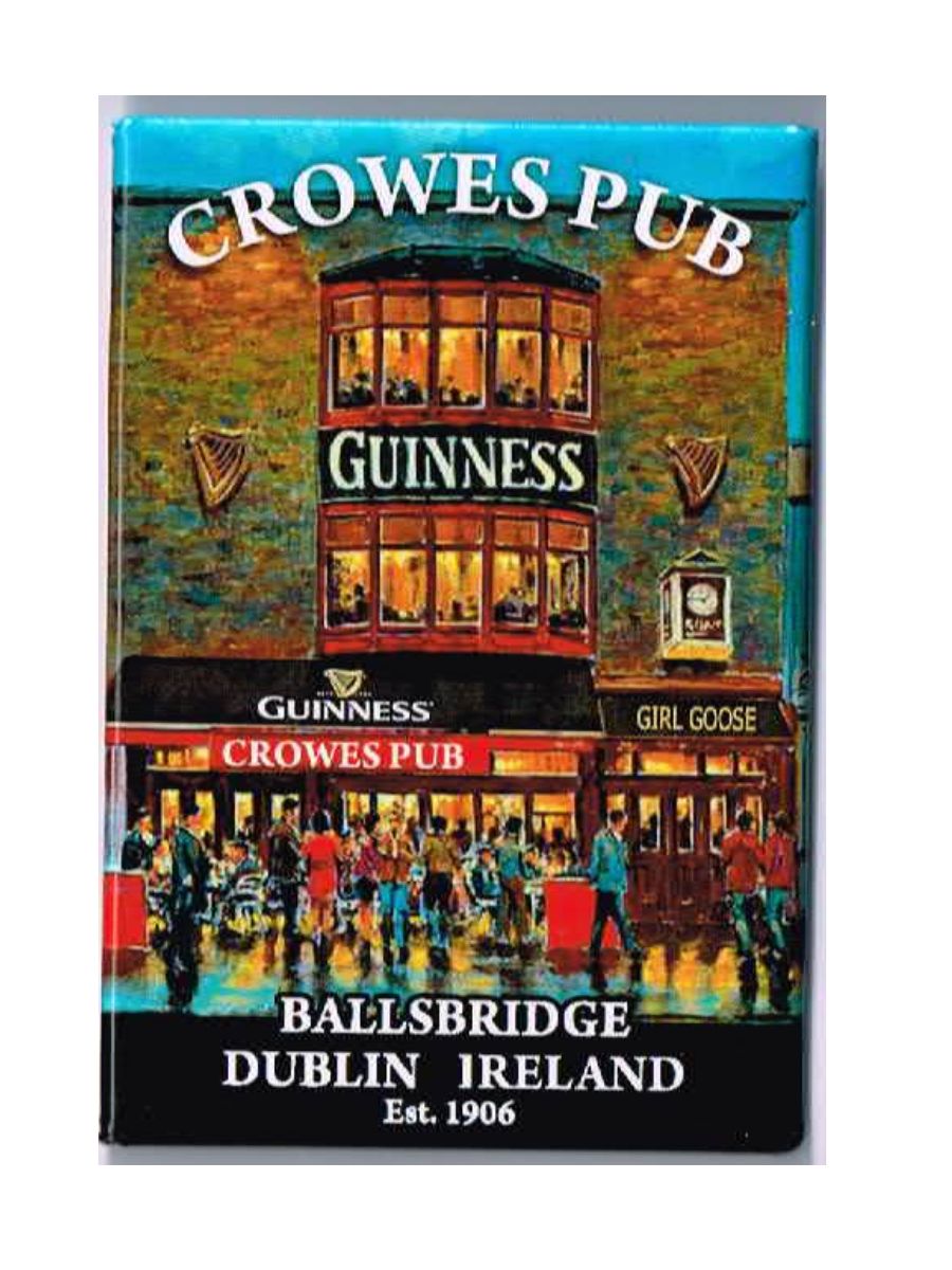 Crowes Pub Magnet