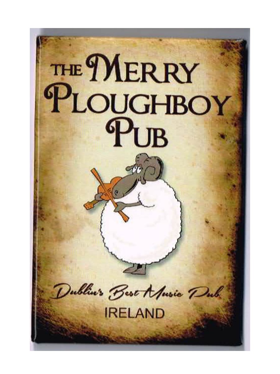The Merry Plougboy Magnets