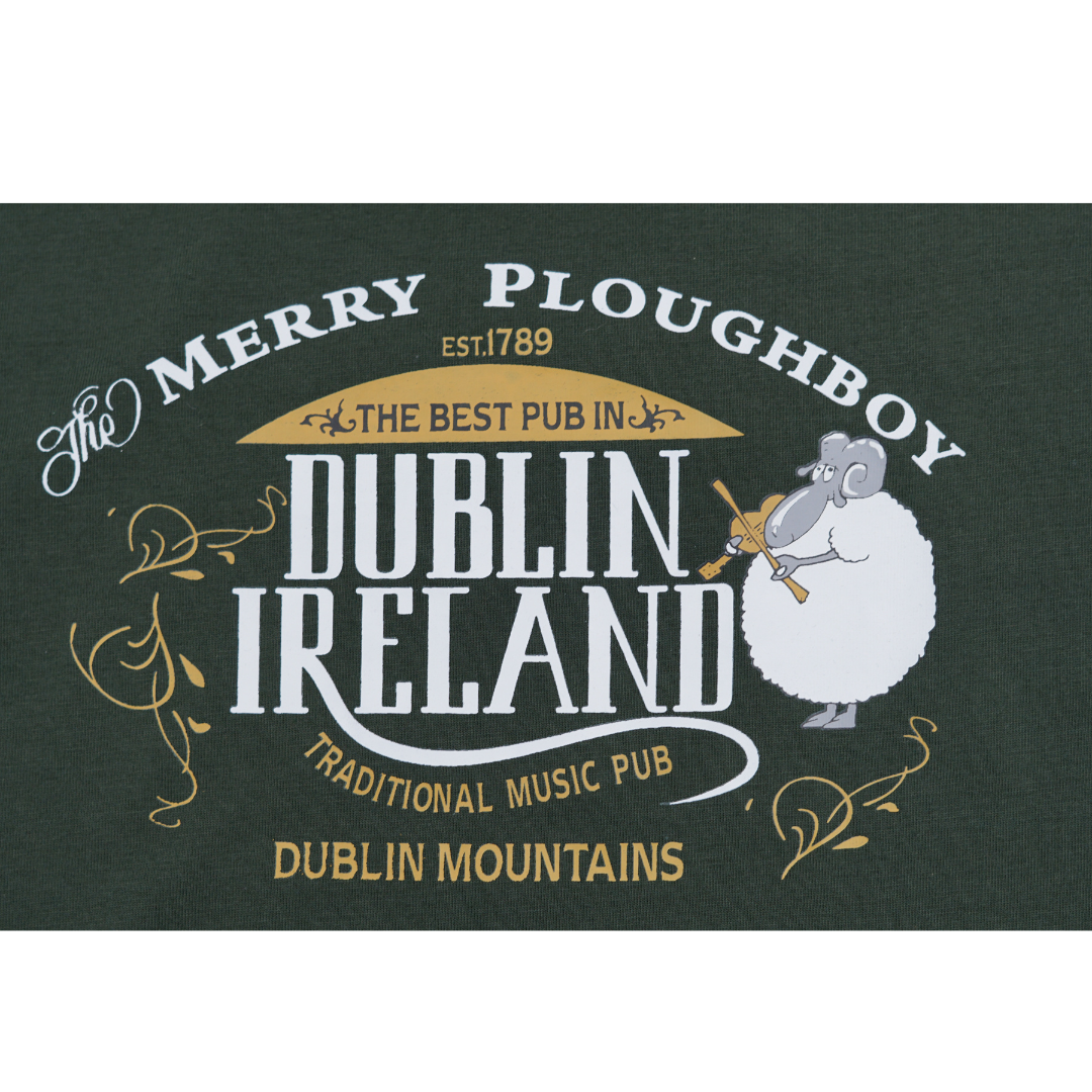 The Merry Plougboy T-Shirt Green