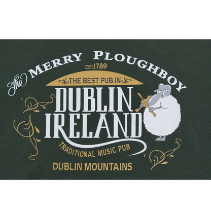 The Merry Plougboy T-Shirt Green