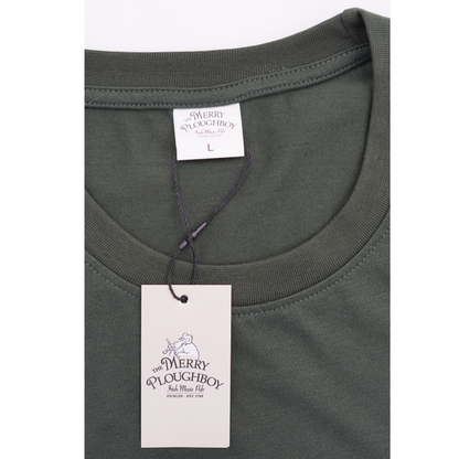 The Merry Plougboy T-Shirt Green